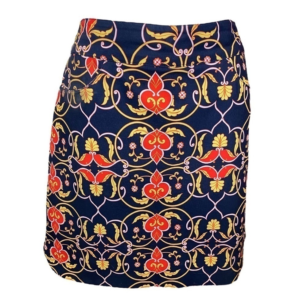 EP Pro Skort - Red/Gold Golf Size 6